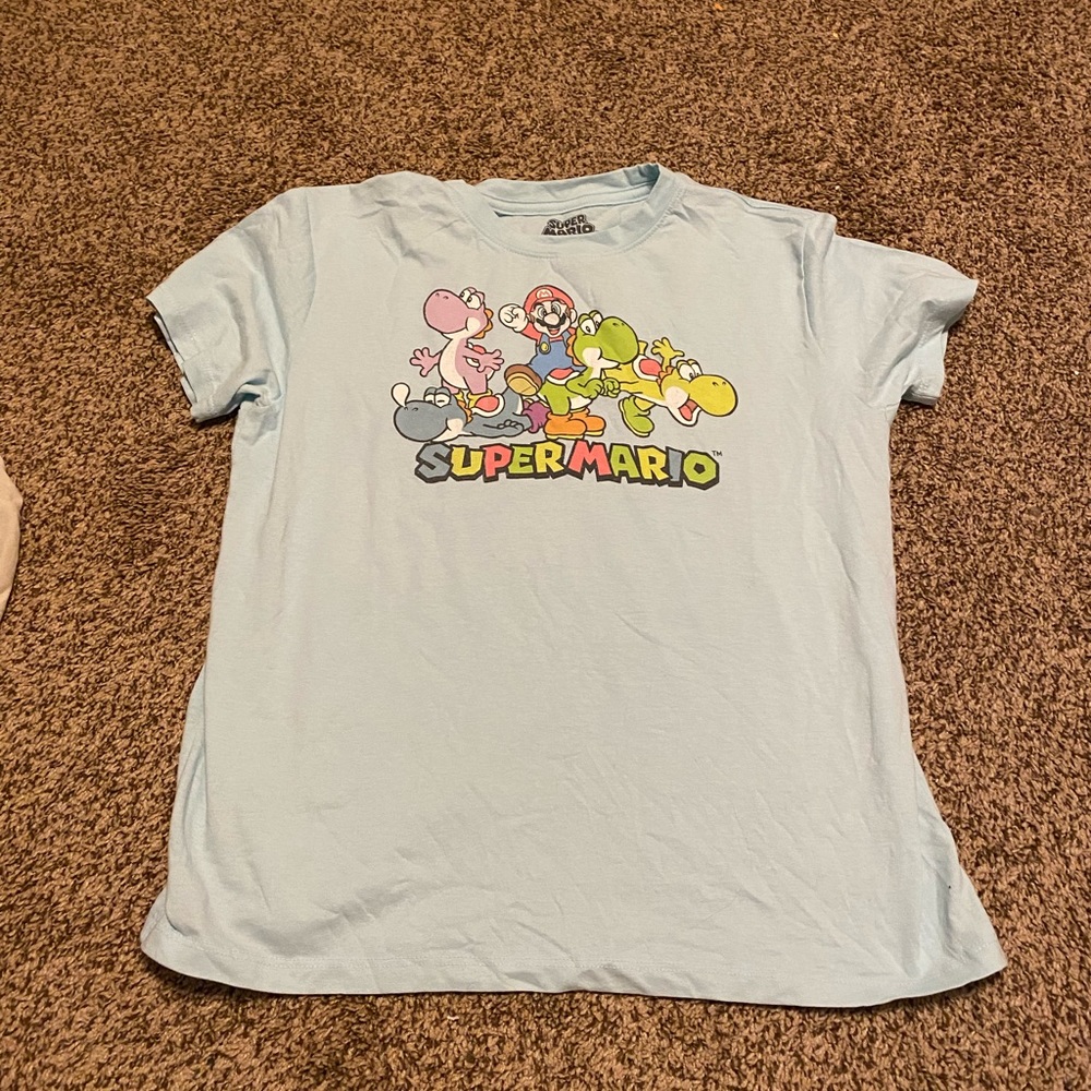 NWOT super mario shirt